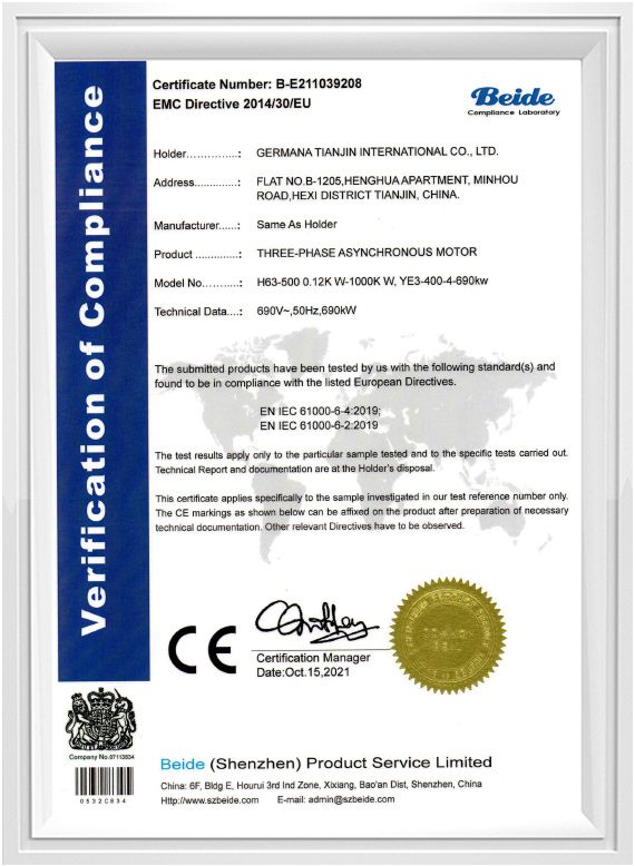 CE-Three-Phase Asynchronous Motor