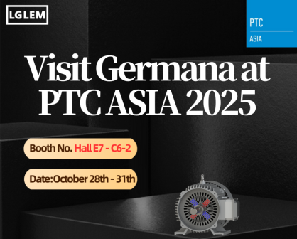 Germana at PTC ASIA 2025 | High-Performance Electric Motors